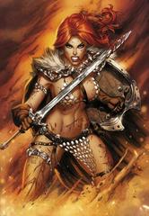 The Invincible Red Sonja [Eric E.Bas Basaldua Virgin] #3 (2021) Comic Books Invincible Red Sonja Prices