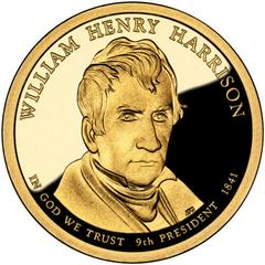 2009 S [WILLIAM HARRISON PROOF] Coins Presidential Dollar Prices