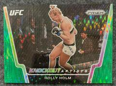 Holly Holm [Green Pulsar] #1 Ufc Cards 2021 Panini Prizm UFC Knockout Artists Prices