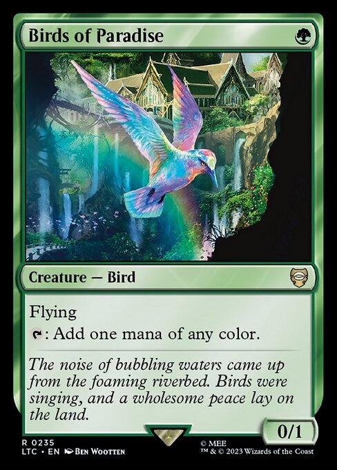 lord of the rings birds of paradise