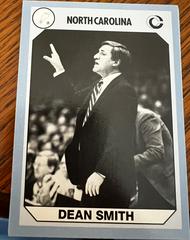 Dean Smith Collegiate Collection #150 Basketball Cards 1990 Collegiate Collection North Carolina Prices