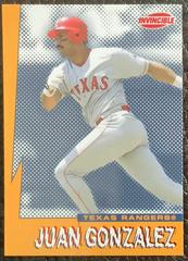 Juan Gonzalez [Seismic Force] Baseball Cards 1999 Pacific Invincible Prices