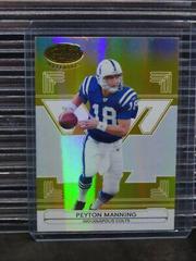 Peyton Manning [Mirror Gold] #63 Football Cards 2006 Leaf Certified Materials Prices