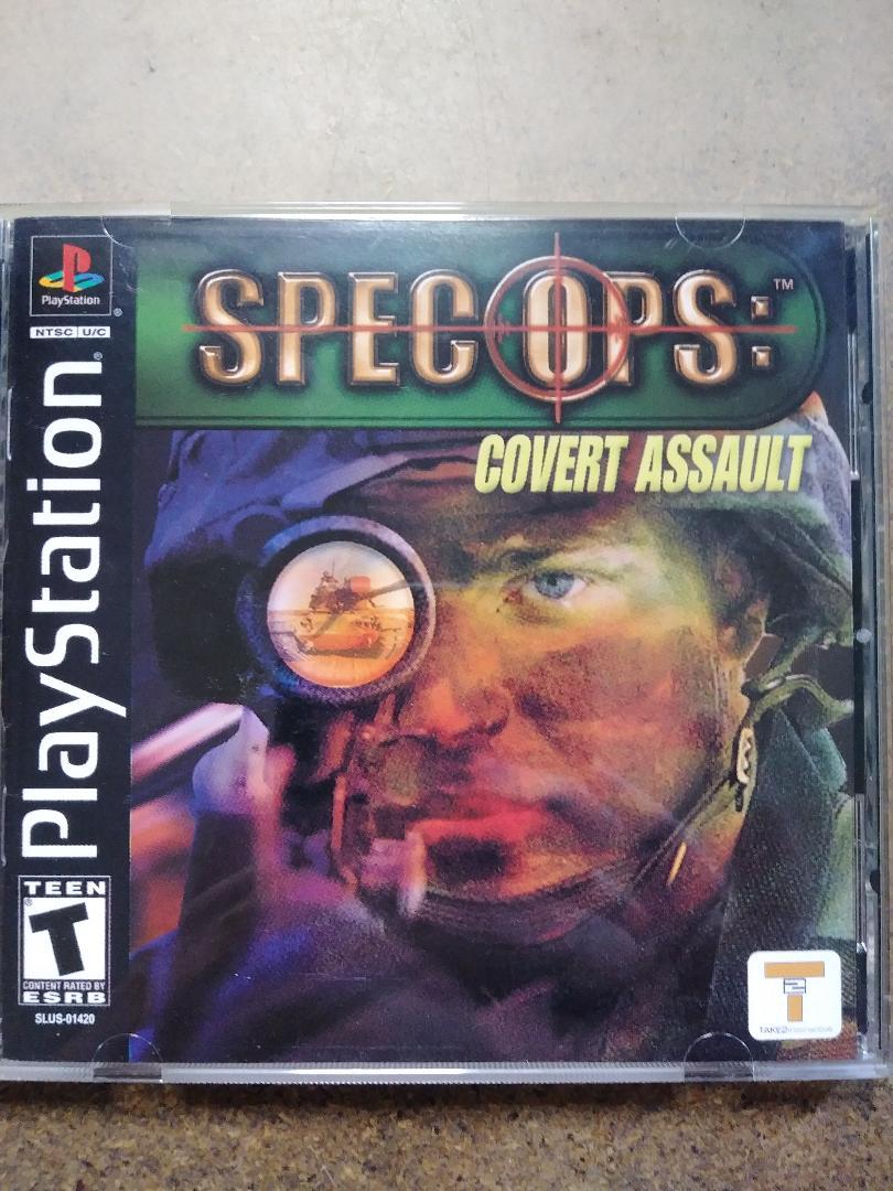 Spec Ops Covert Assault | Item, Box, and Manual | Playstation