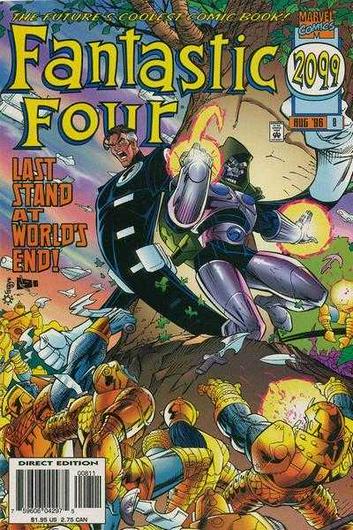 Fantastic Four 2099 #8 (1996) Cover Art
