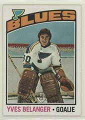 Yves Belanger #168 Hockey Cards 1976 Topps Prices