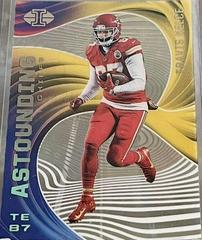 Travis Kelce [Gold] #A15 Football Cards 2020 Panini Illusions Astounding Prices