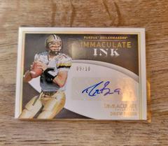 Drew Brees [Gold] Football Cards 2022 Panini Immaculate Collegiate Ink Autographs Prices