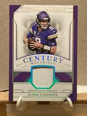 Kirk Cousins [Holo Silver] Football Cards 2018 National Treasures Century Materials Prices