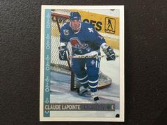 Claude Lapointe #320 Hockey Cards 1992 O-Pee-Chee Prices