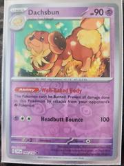 Dachsbun [Reverse Holo] #99 Pokemon Scarlet & Violet Prices