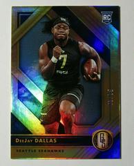 DeeJay Dallas Football Cards 2020 Panini Gold Standard Prices