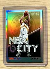 Kyle Lowry [Holo] #4 Basketball Cards 2019 Panini Hoops NBA City Prices
