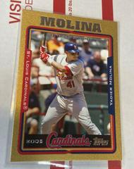 Yadier Molina [1st Edition] #632 Baseball Cards 2005 Topps Prices