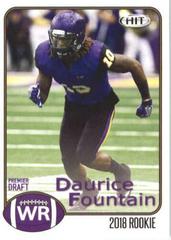 Daurice Fountain #1 Football Cards 2018 Sage Hit Premier Draft Prices