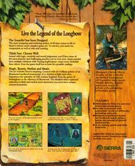 Back Cover | Robin Hood: Conquests of the Longbow PC Games