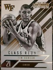 Tim Duncan [Class Reunion] #23 Basketball Cards 2015 Panini Contenders Draft Picks Prices