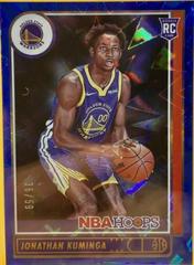 Jonathan Kuminga [Blue Explosion] #219 Basketball Cards 2021 Panini Hoops Prices
