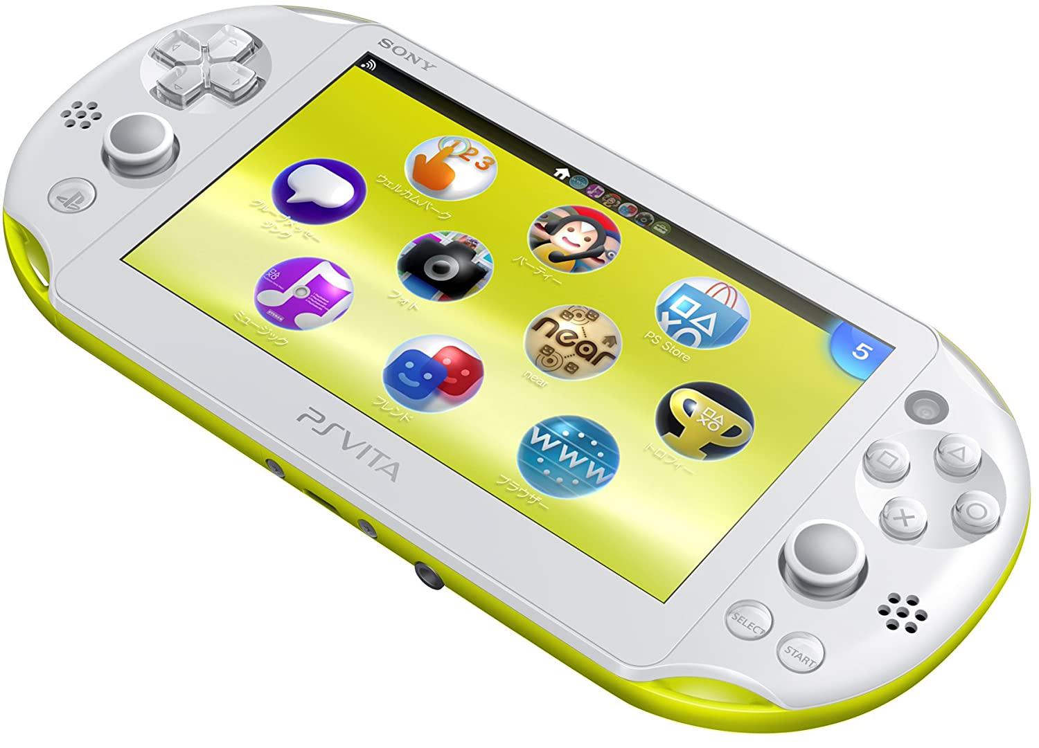 PlayStation Vita Slim Lime Green Prices JP Playstation Vita | Compare ...