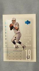 Peyton Manning #15 Football Cards 2001 Upper Deck Graded Prices
