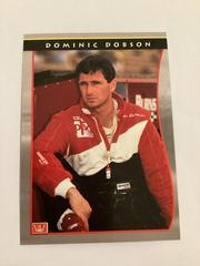 Dominic Dobson #28 Racing Cards 1992 All World Prices