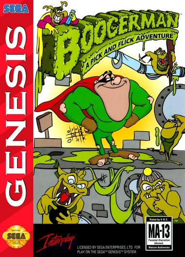Boogerman A Pick and Flick Adventure Cover Art