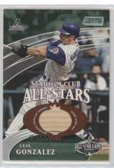 Luis Gonzalez #SCAS-LG3 Baseball Cards 2001 Stadium Club Prices