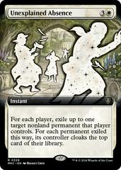 Unexplained Absence [Extended Art] #328 Magic Murders at Karlov Manor Commander Prices