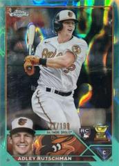 Adley Rutschman [Aqua] #1 Baseball Cards 2023 Topps Chrome Prices