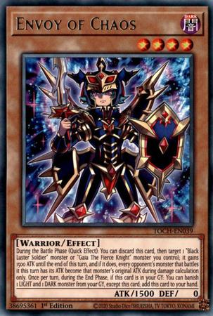 Envoy of Chaos [1st Edition] TOCH-EN039 YuGiOh Toon Chaos