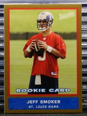 Jeff Smoker [Gold] Football Cards 2004 Bazooka Prices
