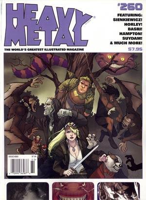 Heavy Metal #260 (2013) Cover Art