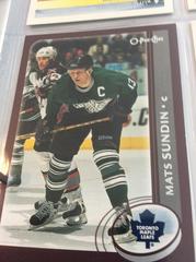Mats Sundin #29 Hockey Cards 2002 Topps Prices