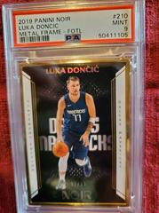 Luka Doncic [Metal Frame Fotl] Basketball Cards 2019 Panini Noir Prices