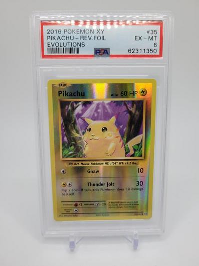 Pikachu [Reverse Holo] #35 photo