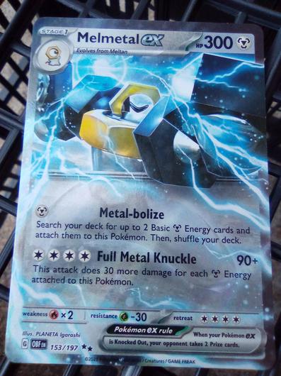 Melmetal ex #153 photo