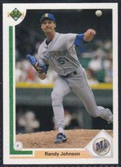 Randy Johnson #376 Baseball Cards 1991 Upper Deck Prices