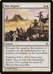 War Report [Foil] Magic New Phyrexia Prices