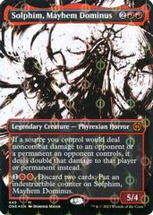 Solphim, Mayhem Dominus [Compleat] #449 Magic Phyrexia: All Will Be One Prices