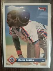 Daryl Boston #38 Baseball Cards 1993 Donruss Prices