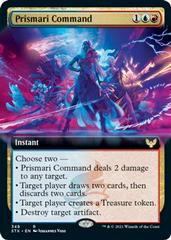 Prismari Command [Extended Art Foil] Magic Strixhaven School of Mages Prices