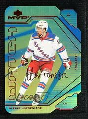 Alexis Lafreniere [Green] Hockey Cards 2021 Upper Deck MVP Colors and Contours Prices