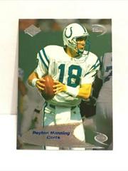 Peyton Manning [Galvanized] #172 Football Cards 1998 Collector's Edge Odyssey Prices
