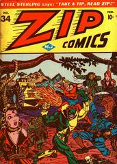 Zip Comics #34 (1943) Comic Books Zip Comics Prices