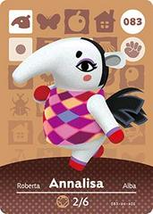 Annalisa #083 [Animal Crossing Series 1] Amiibo Cards Prices
