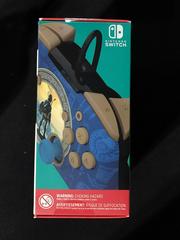 Left Side Of Box | Zelda Breath of the Wild Rematch Wired Controller [Hyrule Blue] Nintendo Switch