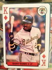 Barry Bonds [King of Diamonds] Baseball Cards 1992 U.S. Playing Card All Stars Prices