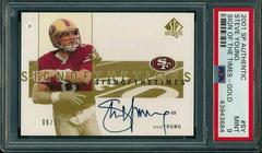 Steve Young [Gold] Football Cards 2001 SP Authentic Sign of the Times Prices