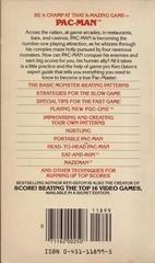 Rear Cover | Mastering Pac-Man [Newly Expanded Edition] Strategy Guide