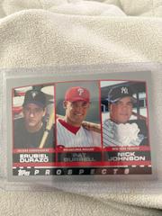 Burrel, Durzo, Johnsn #101 Baseball Cards 2000 Topps Opening Day Prices